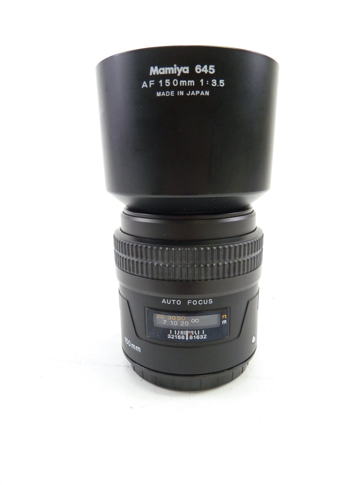 Mamiya 645 AF 150MM f3.5 Telephoto Lens Medium Format Equipment - Medium Format Lenses - Mamiya 645 AF Mount Mamiya 125410