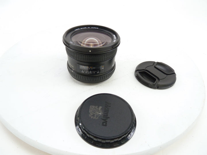 Mamiya 645 AF 35MM F3.5 Wide Angle Lens, AS IS with light haze in rear element Medium Format Equipment - Medium Format Lenses - Mamiya 645 AF Mount Mamiya 10302463