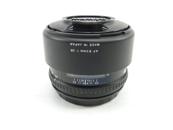 Mamiya 645 AF 80MM F2.8 D Series Lens with Hood and Caps Medium Format Equipment - Medium Format Lenses - Mamiya 645 AF Mount Mamiya 4182344