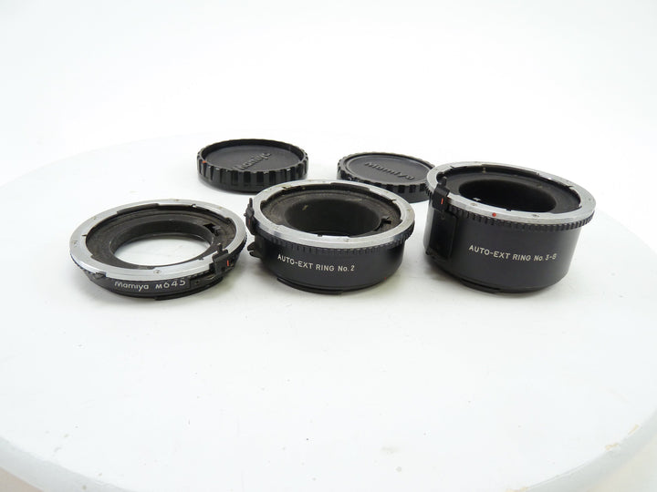 Mamiya 645 Auto Extension Tube Set 1,2, and 3-S Medium Format Equipment - Medium Format Accessories Mamiya 4182362