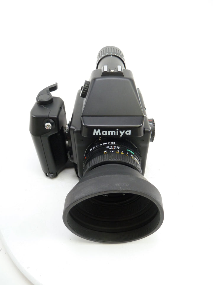 Mamiya 645 E Outfit with 80MM f2.8 N Lens, Rapid Advance Grip, and Manual Advance Medium Format Equipment - Medium Format Cameras - Medium Format 645 Cameras Mamiya 10302460