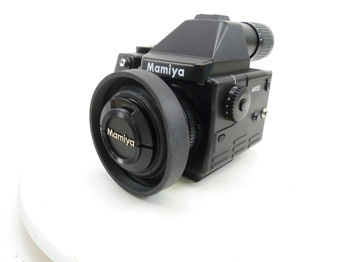 Mamiya 645 E Outfit with 80MM f2.8 N Lens, Rapid Advance Grip, and Manual Advance Medium Format Equipment - Medium Format Cameras - Medium Format 645 Cameras Mamiya 10302460