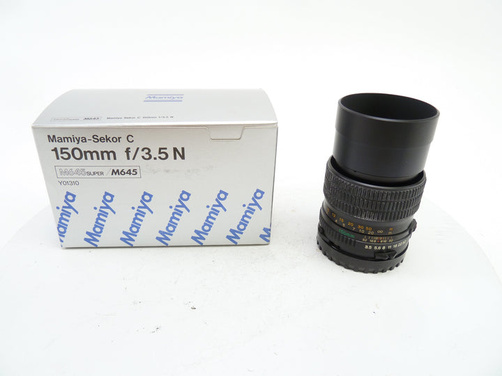 Mamiya 645 Pro 150MM F3.5 N Telephoto Lens in Box Medium Format Equipment - Medium Format Lenses - Mamiya 645 MF Mount Mamiya 1252417