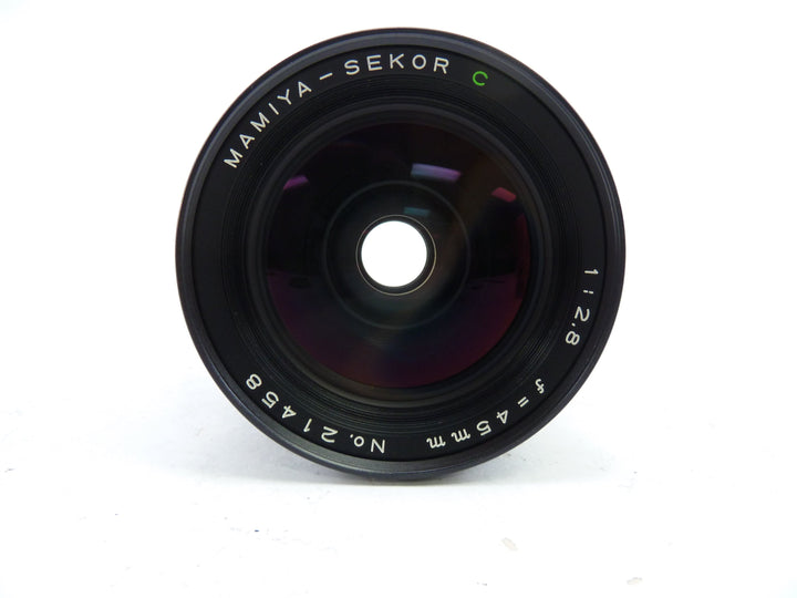 Mamiya 645 Pro 45MM F2.8 C Wide Angle Lens Medium Format Equipment - Medium Format Lenses - Mamiya 645 MF Mount Mamiya 4182349