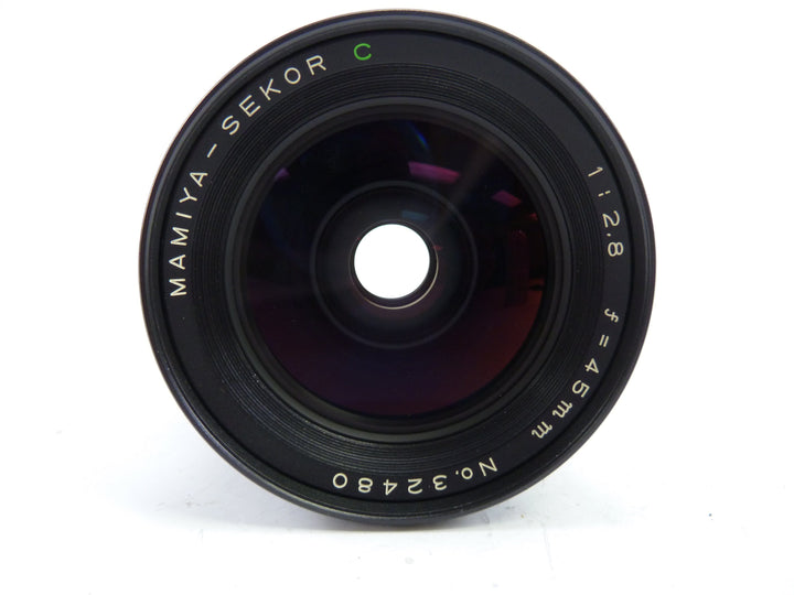 Mamiya 645 Pro 45MM f2.8 C Wide Angle Lens Medium Format Equipment - Medium Format Lenses - Mamiya 645 MF Mount Mamiya 8162330