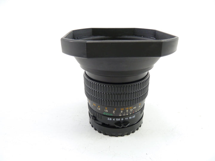 Mamiya 645 Pro 45MM f2.8 N Wide Angle Lens with Hood and Caps Medium Format Equipment - Medium Format Lenses - Mamiya 645 MF Mount Mamiya 4182358