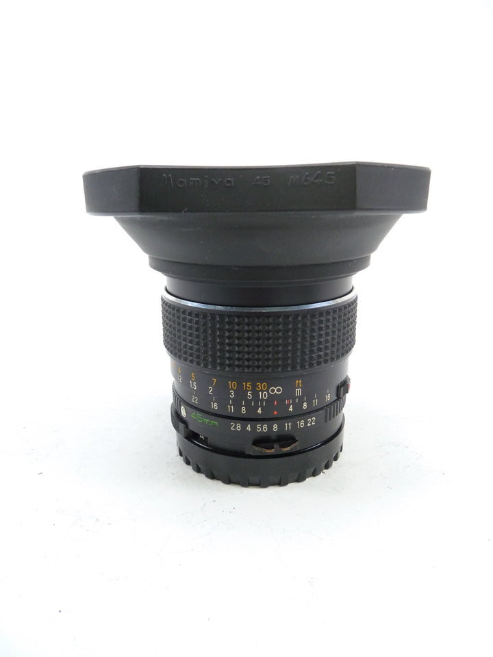 Mamiya 645 Pro 45MM F2.8 S C Wide Angle Lens Medium Format Equipment - Medium Format Lenses - Mamiya 645 MF Mount Mamiya 12092435