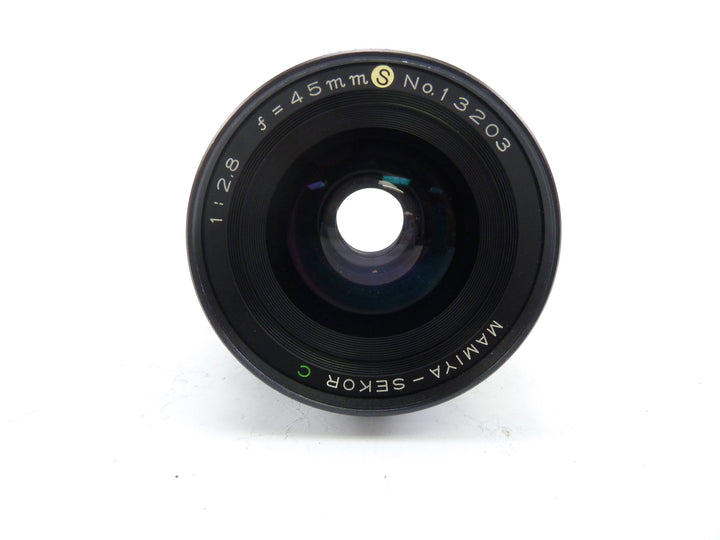 Mamiya 645 Pro 45MM F2.8 S C Wide Angle Lens Medium Format Equipment - Medium Format Lenses - Mamiya 645 MF Mount Mamiya 12092435