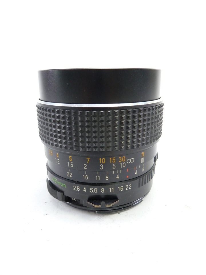 Mamiya 645 Pro 45MM F2.8 S C Wide Angle Lens Medium Format Equipment - Medium Format Lenses - Mamiya 645 MF Mount Mamiya 12102383