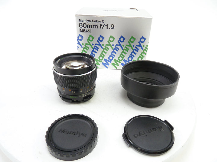 Mamiya 645 Pro 80MM F1.9 C Lens Medium Format Equipment - Medium Format Lenses - Mamiya 645 MF Mount Mamiya 10042382