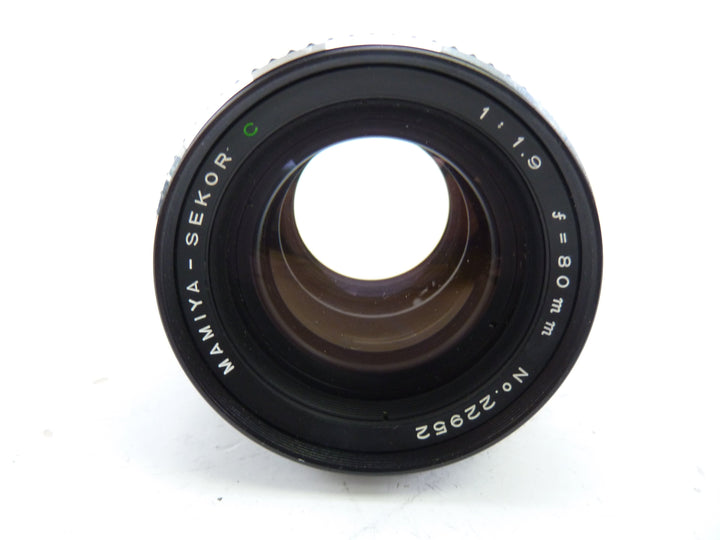 Mamiya 645 Pro 80MM f1.9 C Lens Medium Format Equipment - Medium Format Lenses - Mamiya 645 MF Mount Mamiya 8282412