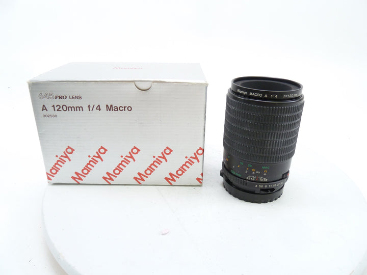 Mamiya 645 Pro A 120MM f4 Macro Lens in Box Medium Format Equipment - Medium Format Lenses - Mamiya 645 MF Mount Mamiya 1212405