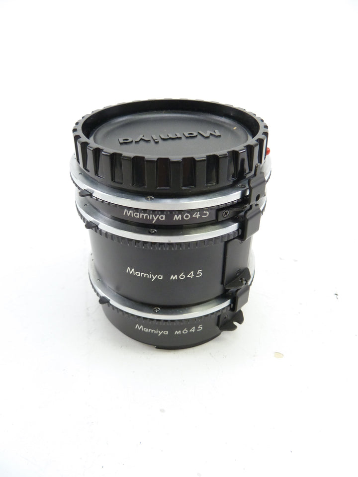 Mamiya 645 Pro Auto Extension Tube Set 1, 2, and 3 Medium Format Equipment - Medium Format Accessories Mamiya 8282408