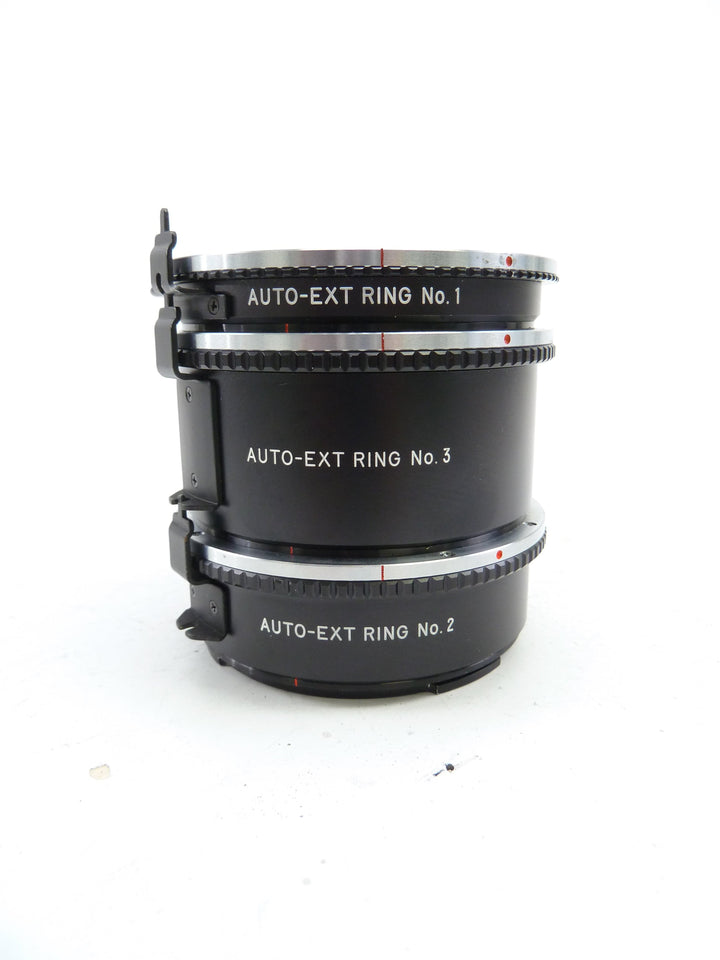 Mamiya 645 Pro Auto Extension Tube Set 1, 2, and 3 Medium Format Equipment - Medium Format Accessories Mamiya 8282408