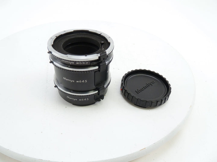 Mamiya 645 Pro Auto Extension Tube Set 1, 2, and 3 Medium Format Equipment - Medium Format Accessories Mamiya 8282408