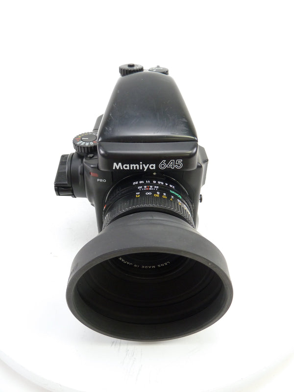 Mamiya 645 Pro Camera Outfit with AE Prism Finder, 80MM F2.8 N Lens, and 120 Pro Back Medium Format Equipment - Medium Format Cameras - Medium Format 645 Cameras Mamiya 1252439