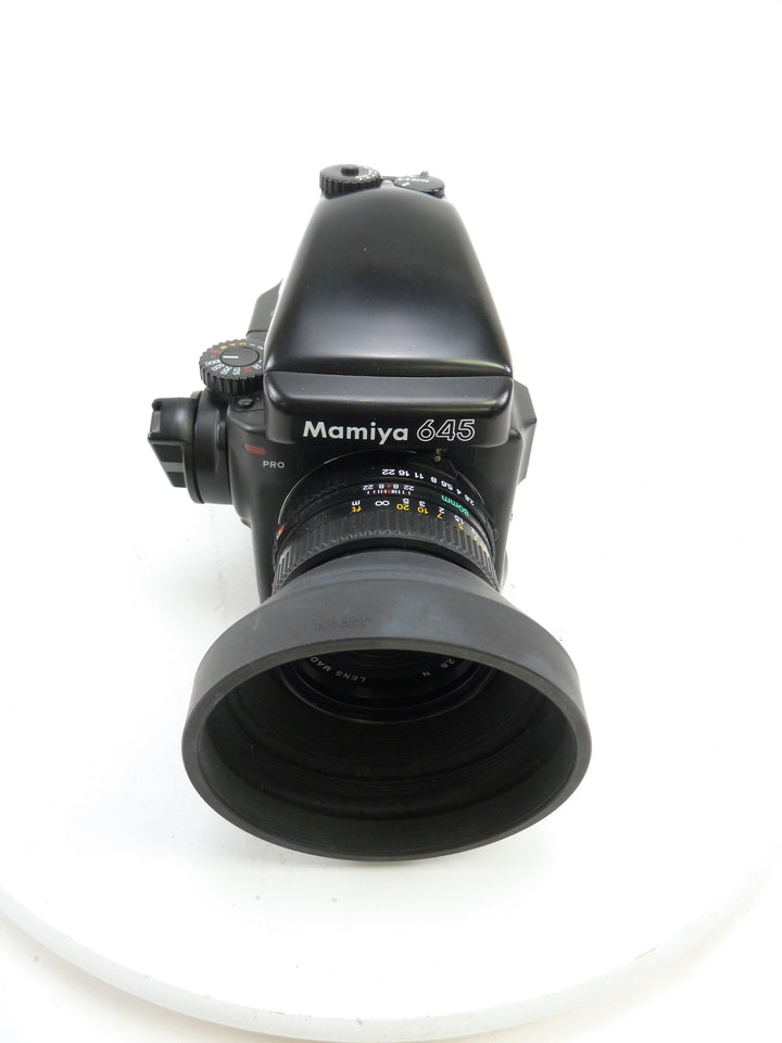 Mamiya 645 Pro Complete Kit with AE Prism Finder, 80MM f2.8 N Lens, and 120 Pro Back Medium Format Equipment - Medium Format Cameras - Medium Format 645 Cameras Mamiya 6252439