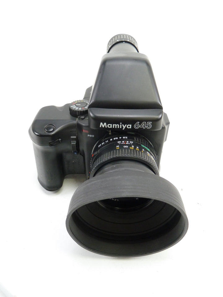 Mamiya 645 Pro Complete Kit with SV Meter Finder, Pro 120 Film Back, and 80MM f2.8 N Lens Medium Format Equipment - Medium Format Cameras - Medium Format 645 Cameras Mamiya 11212326