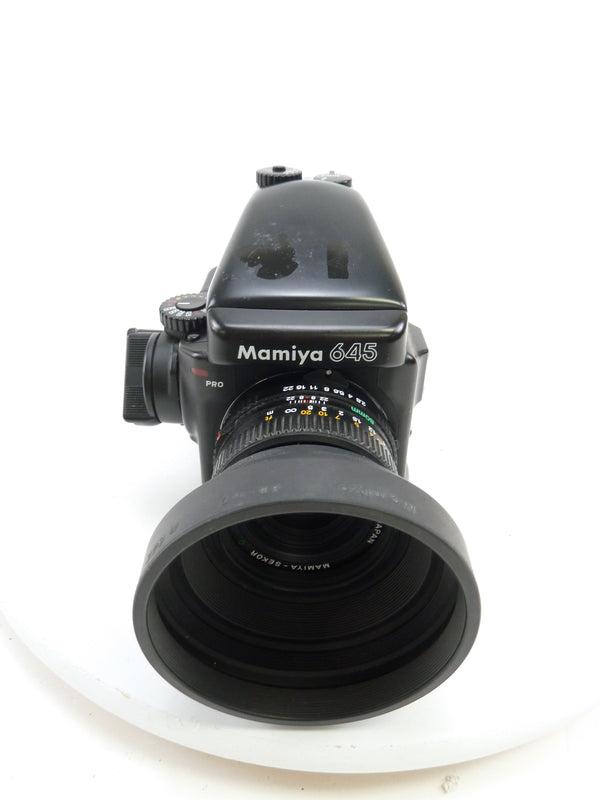 Mamiya 645 Pro Kit with AE Prism Finder, 80MM F2.8 N lens, and Pro 120 Back Medium Format Equipment - Medium Format Cameras - Medium Format 645 Cameras Mamiya 10302410