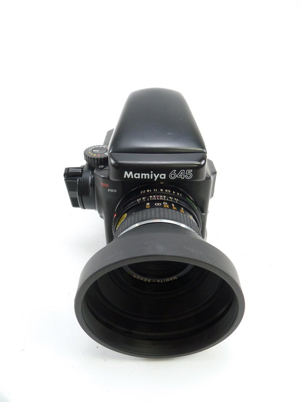 Mamiya 645 Pro Kit with Prism Finder, 80MM F2.8 C Lens, and 120 Film Back Medium Format Equipment - Medium Format Cameras - Medium Format 645 Cameras Mamiya 6252403