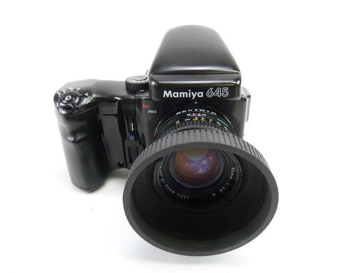 Mamiya 645 Pro Kit with Prism Finder, 80MM f2.8 N, and Motor Drive Medium Format Equipment - Medium Format Cameras - Medium Format 645 Cameras Mamiya 10042302