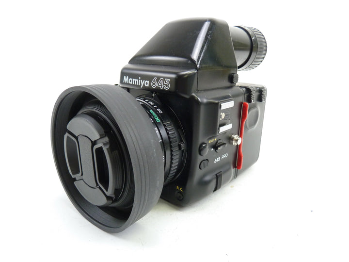 Mamiya 645 Pro Kit with SV AE Finder, 80MM F2.8 N Lens, and 120 Pro Magazine Medium Format Equipment - Medium Format Cameras - Medium Format 645 Cameras Mamiya 4182339