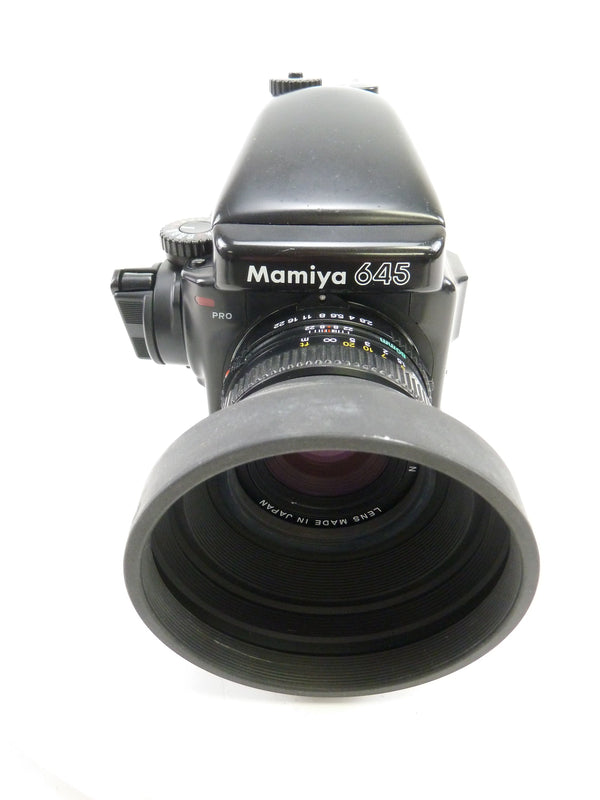 Mamiya 645 Pro Outfit with AE Prism Finder, 80MM f2.8 N Lens, and 120 Film Back Medium Format Equipment - Medium Format Cameras - Medium Format 645 Cameras Mamiya 3252496