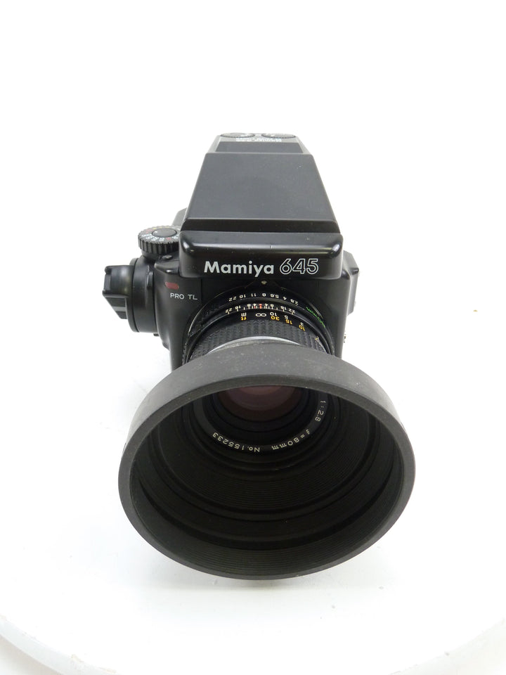 Mamiya 645 Pro TL Outfit with AE Prism, 80MM f2.8 C Lens, and 120 Pro Back Medium Format Equipment - Medium Format Cameras - Medium Format 645 Cameras Mamiya 1212416