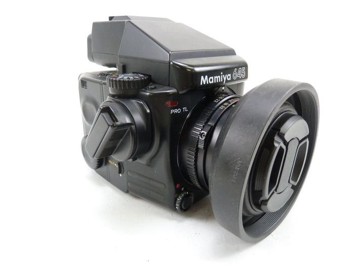 Mamiya 645 Pro TL Outfit with AE Prism, 80MM f2.8 C Lens, and 120 Pro Back Medium Format Equipment - Medium Format Cameras - Medium Format 645 Cameras Mamiya 1212416