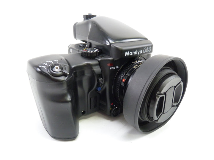Mamiya 645 Pro TL Outfit with AE Prism Finder, 80MM F2.8 C Lens, and Motor Drive Medium Format Equipment - Medium Format Cameras - Medium Format 645 Cameras Mamiya 10042316