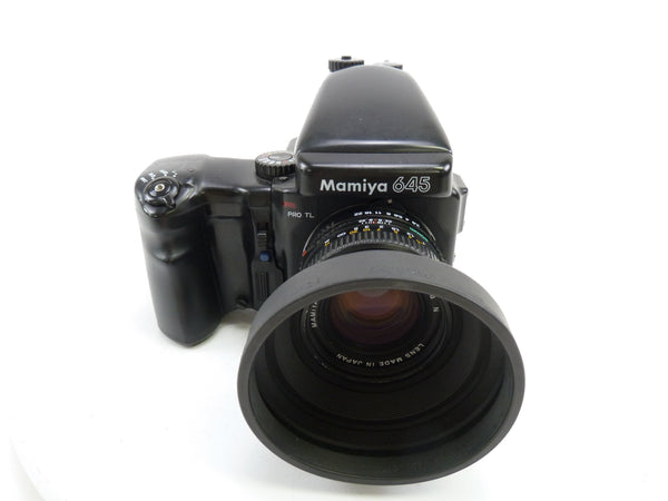 Mamiya 645 Pro TL Outfit with AE Prism Finder, 80MM f2.8 N,  Motor Drive N, and 120 Back Medium Format Equipment - Medium Format Cameras - Medium Format 645 Cameras Mamiya 9112406