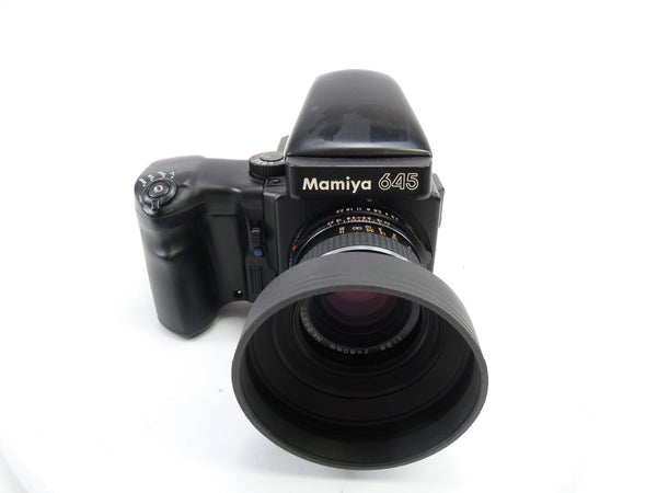 Mamiya 645 Super Kit with Prism Finder, Motor Drive N, 80MM f2.8 C, and 120 Back Medium Format Equipment - Medium Format Cameras - Medium Format 645 Cameras Mamiya 922302