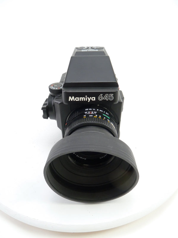 Mamiya 645 Super Outfit with AE Prism, 80MM f2.8 N Lens, and 120 Film Back Medium Format Equipment - Medium Format Cameras - Medium Format 645 Cameras Mamiya 10042311