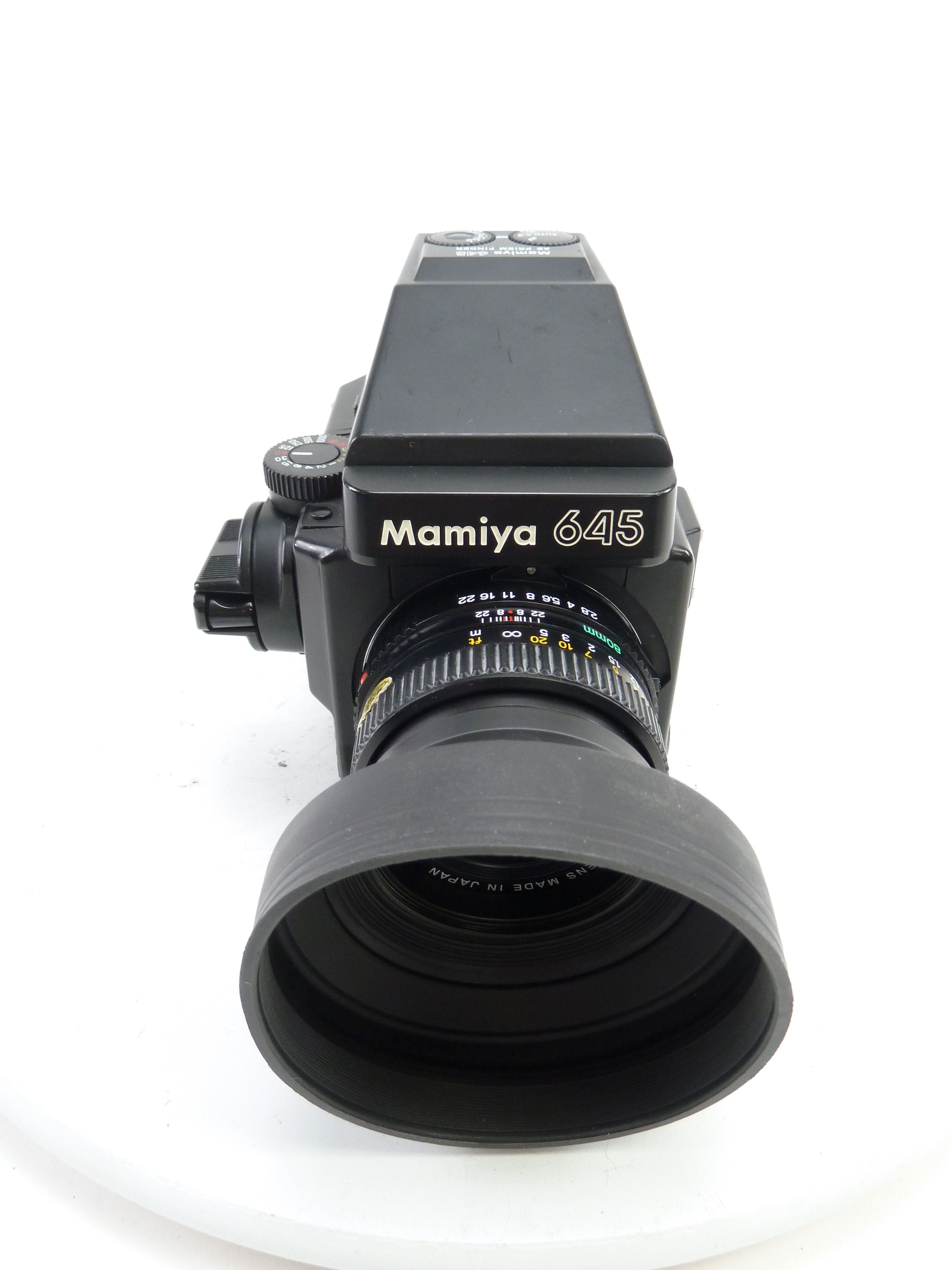 Mamiya 645 Super Outfit with AE Prism Finder, 80MM f2.8 N Lens, and 120  Film Back