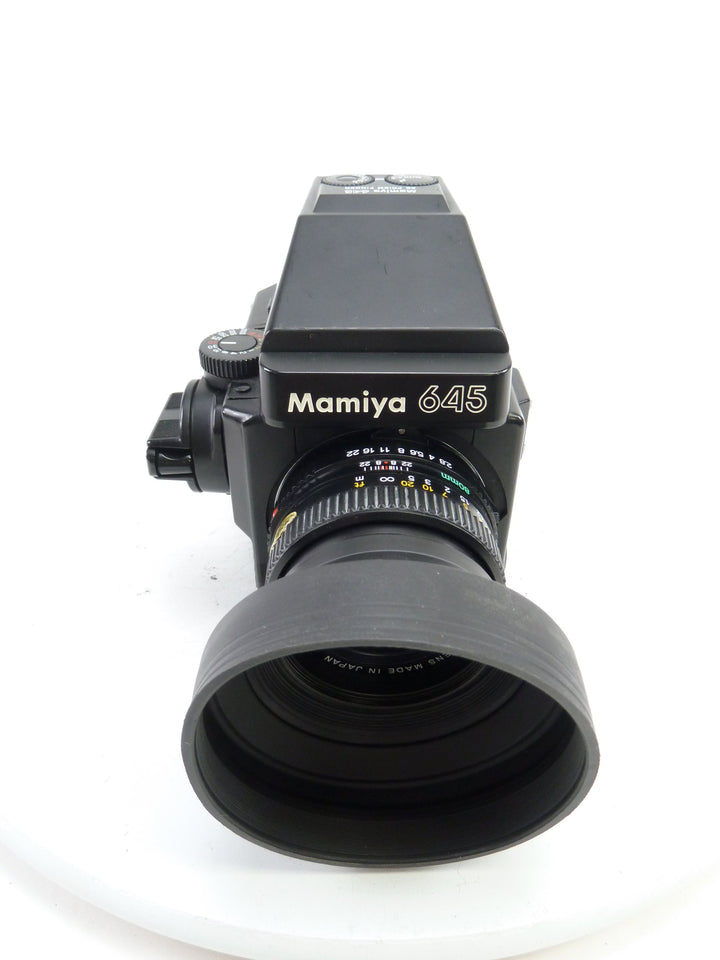 Mamiya 645 Super Outfit with AE Prism Finder, 80MM f2.8 N Lens, and 120 Film Back Medium Format Equipment - Medium Format Cameras - Medium Format 645 Cameras Mamiya 12102386