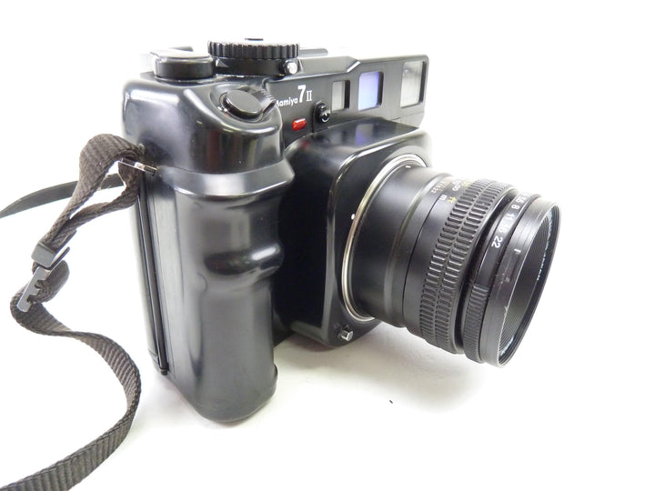 Mamiya 7 II Black Camera Outfit with 80MM  F4 Lens and strap Medium Format Equipment - Medium Format Cameras - Medium Format 6x7 Cameras Mamiya 7212344