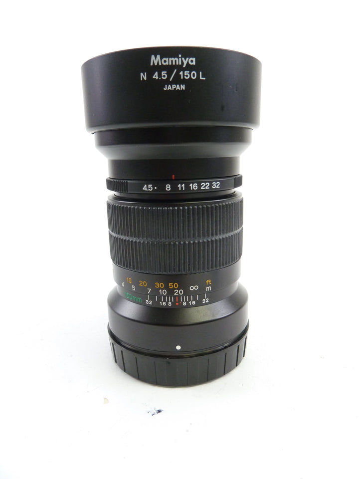 Mamiya 7 N 150MM F4.5 L Lens with Hood and Caps Medium Format Equipment - Medium Format Lenses - Mamiya 7 Mount Mamiya PB1172