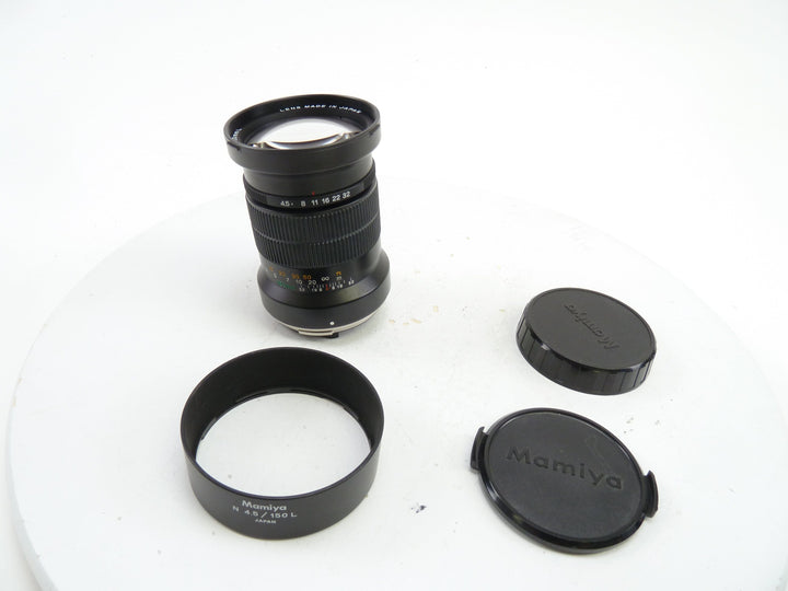 Mamiya 7 N 150MM F4.5 L Lens with Hood and Caps Medium Format Equipment - Medium Format Lenses - Mamiya 7 Mount Mamiya PB1172