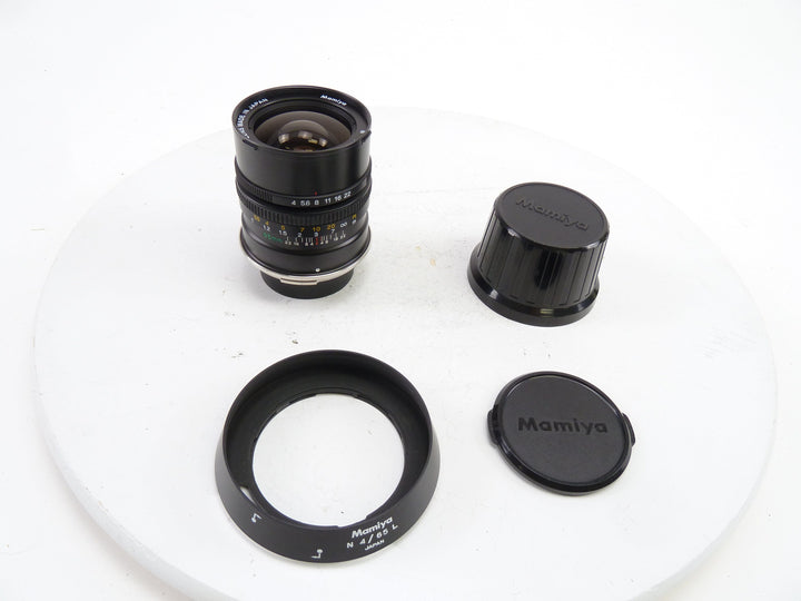 Mamiya 7 N 65MM f4 L Wide Angle Lens with Hood and Caps Medium Format Equipment - Medium Format Lenses - Mamiya 7 Mount Mamiya 12102387