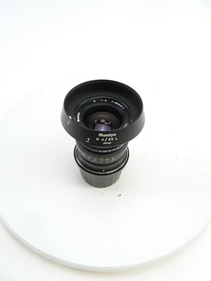 Mamiya 7 N 65MM F4 L Wide Angle Lens with Hood and Caps Medium Format Equipment - Medium Format Lenses - Mamiya 7 Mount Mamiya OJ1425