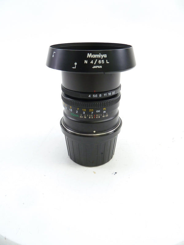 Mamiya 7 N 65MM F4 L Wide Angle Lens with Hood and Caps Medium Format Equipment - Medium Format Lenses - Mamiya 7 Mount Mamiya OJ1425