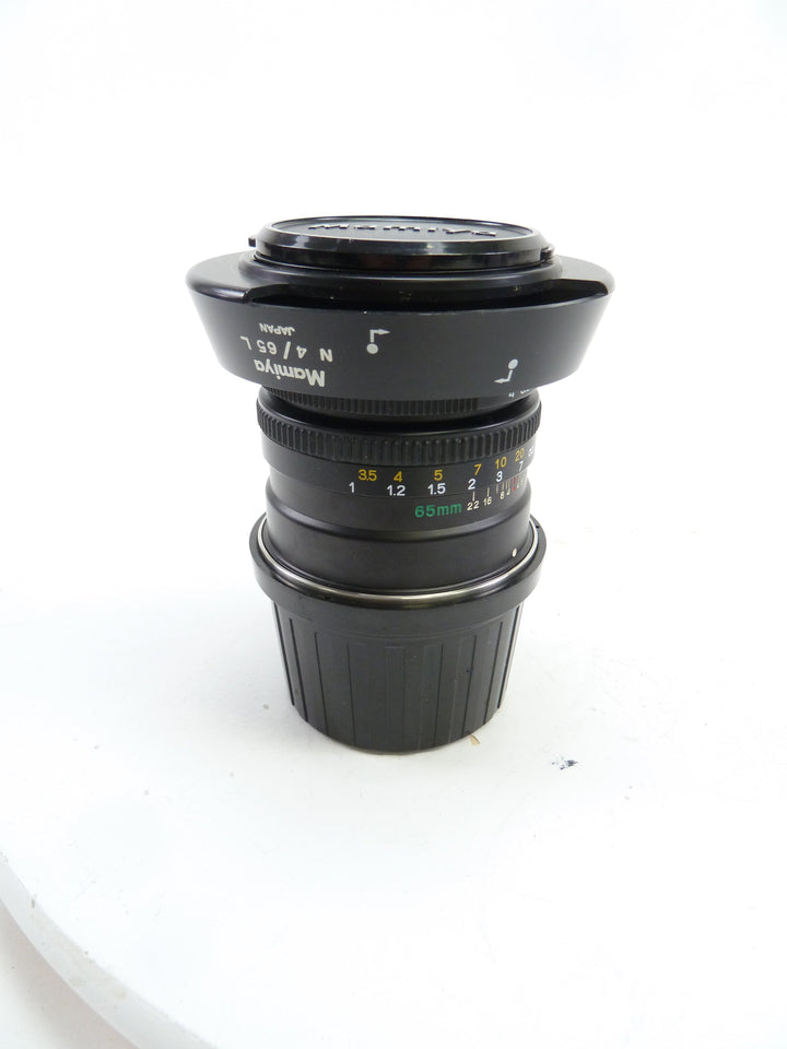 Mamiya 7 N 65MM F4 L Wide Angle Lens with Hood and Caps Medium Format Equipment - Medium Format Lenses - Mamiya 7 Mount Mamiya OJ1425