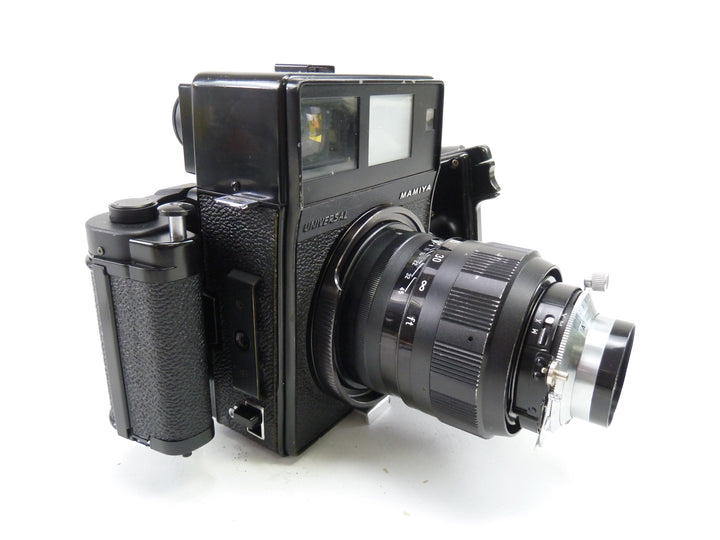 Mamiya Black Universal Kit with 150MM F5.6 Lens and 6X9 Film Back Medium Format Equipment - Medium Format Cameras - Medium Format Specialty Cameras Mamiya 8162308