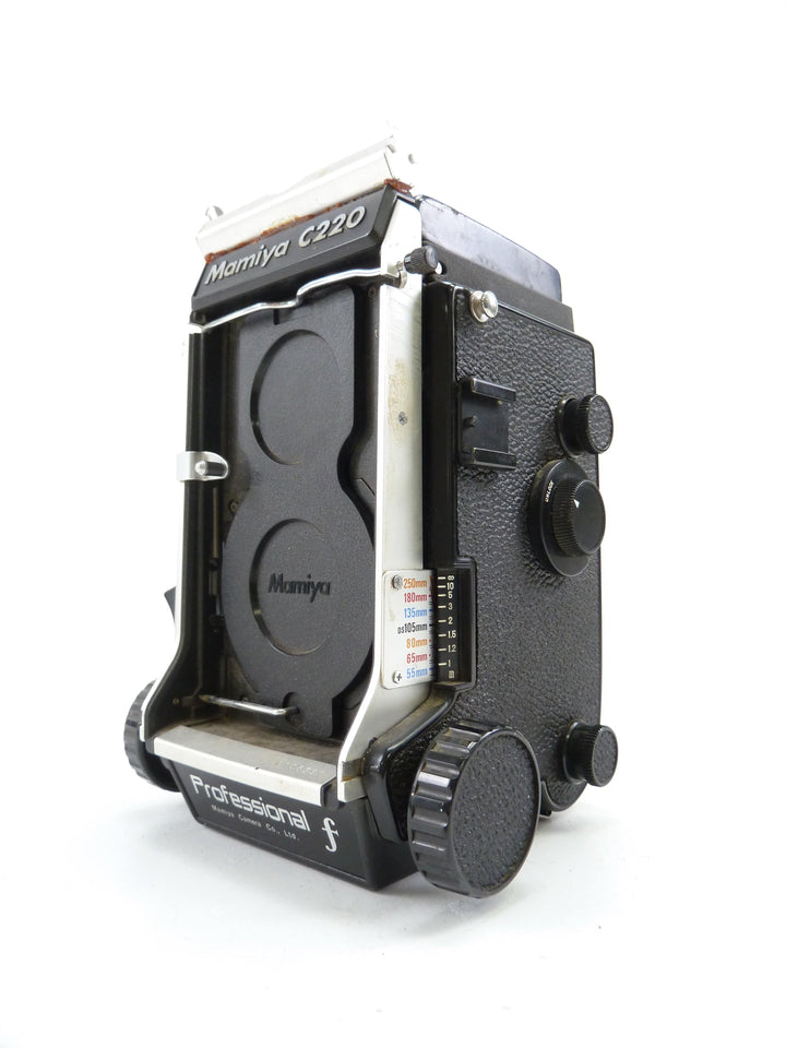 Mamiya C220 F Camera Body with Waist Level Hood Medium Format Equipment - Medium Format Cameras - Medium Format TLR Cameras Mamiya 9112433