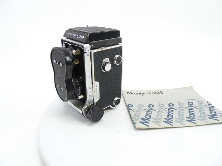 Mamiya C220 Outfit with 8)MM Blue Dot Lens Medium Format Equipment - Medium Format Cameras - Medium Format TLR Cameras Mamiya B57757