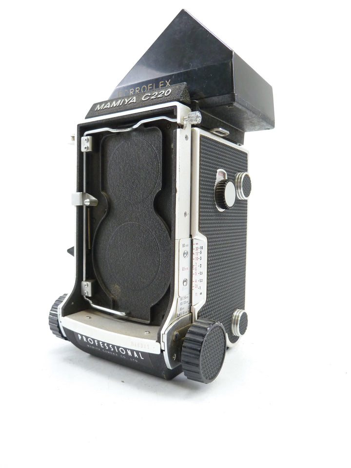 Mamiya C220 Twin Lens Reflex Body with Porroflex Finder Medium Format Equipment - Medium Format Cameras - Medium Format TLR Cameras Mamiya 10302420