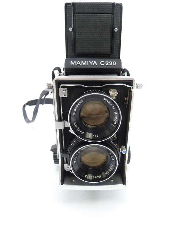 Mamiya C220 with 80MM f2.8 Blue Dot Lens Medium Format Equipment - Medium Format Cameras - Medium Format TLR Cameras Mamiya 7102502