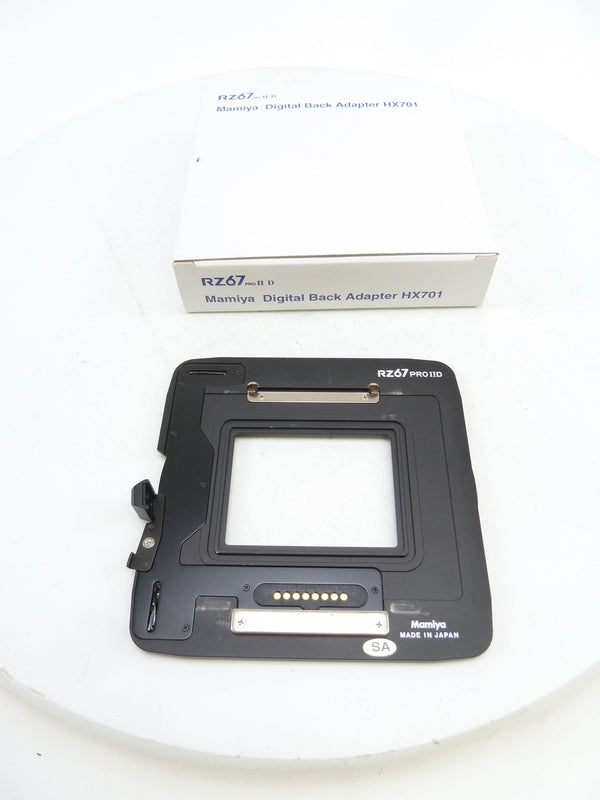 Mamiya Digital Back Adapter RZ Pro II D HX701 in MINT Condition Medium Format Equipment - Medium Format Accessories Mamiya 9112411