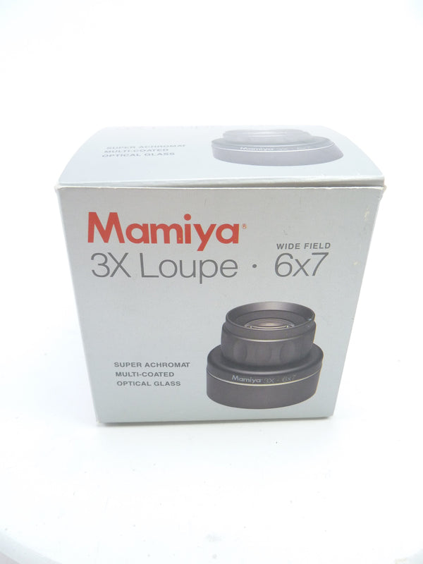 Mamiya Loupe 3X 6X7 with both hoods, case, and box Loupes, Magnifiers and Light Boxes Mamiya 6202302