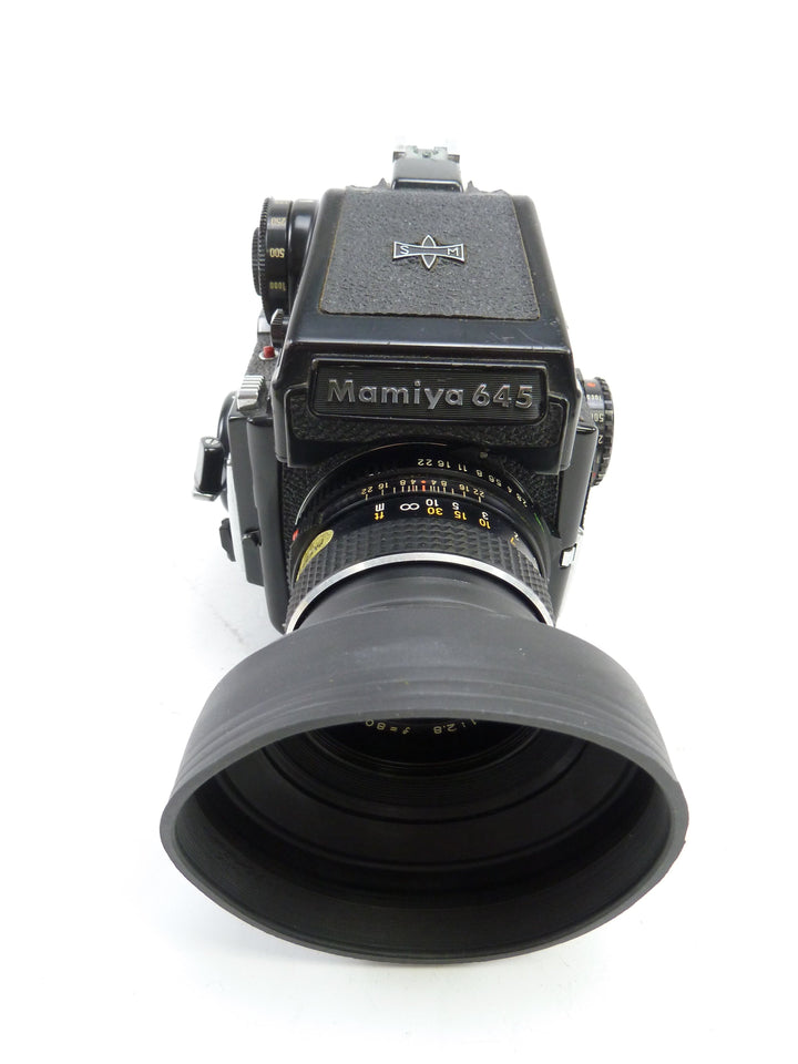 Mamiya M645 1000S Camera Outfit with CDS Meter Prism Finder and 80MM f2.8 C Lens Medium Format Equipment - Medium Format Cameras - Medium Format 645 Cameras Mamiya 422425